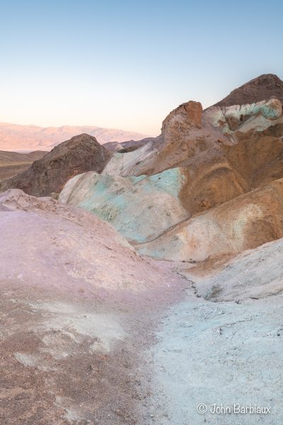 artists pallet, Death Valley,death valley national park, sunrise, landscape, fine art