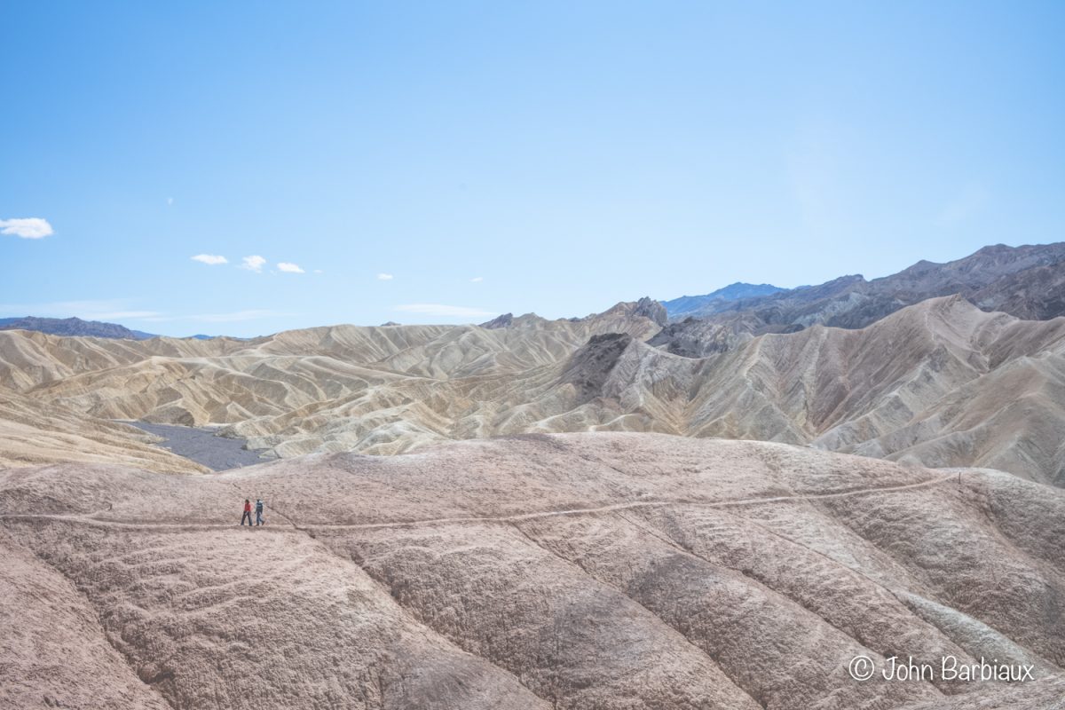 Zabriskie Point, Death Valley, Hiking, Landscape